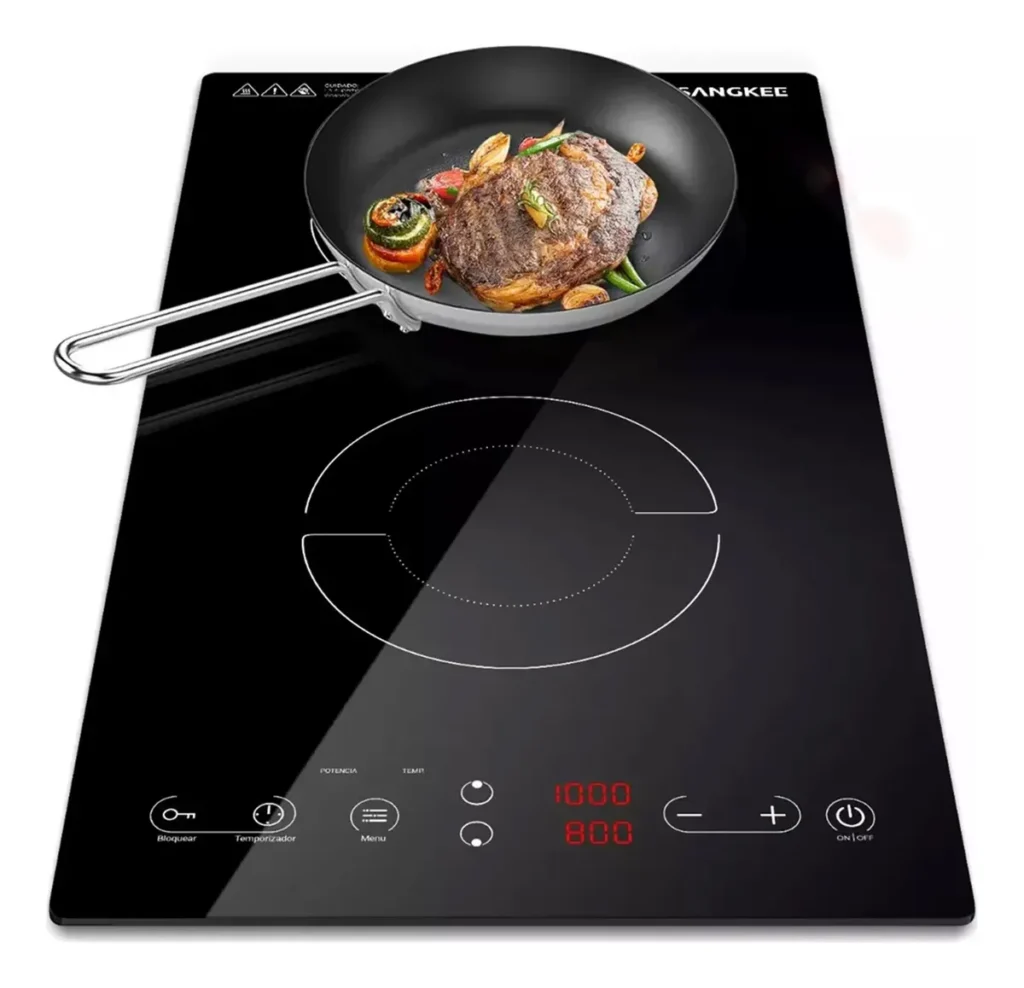 Cocina De Inducción Vertical De Doble Cabezal Integrada