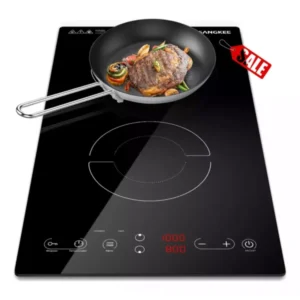 Parrilla de Inducción Empotrable 2 Quemadores 1800W